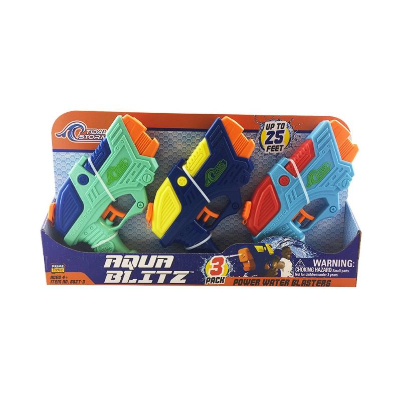 Photo 1 of Tidal Storm Aqua Blitz Water Blasters 3pk
