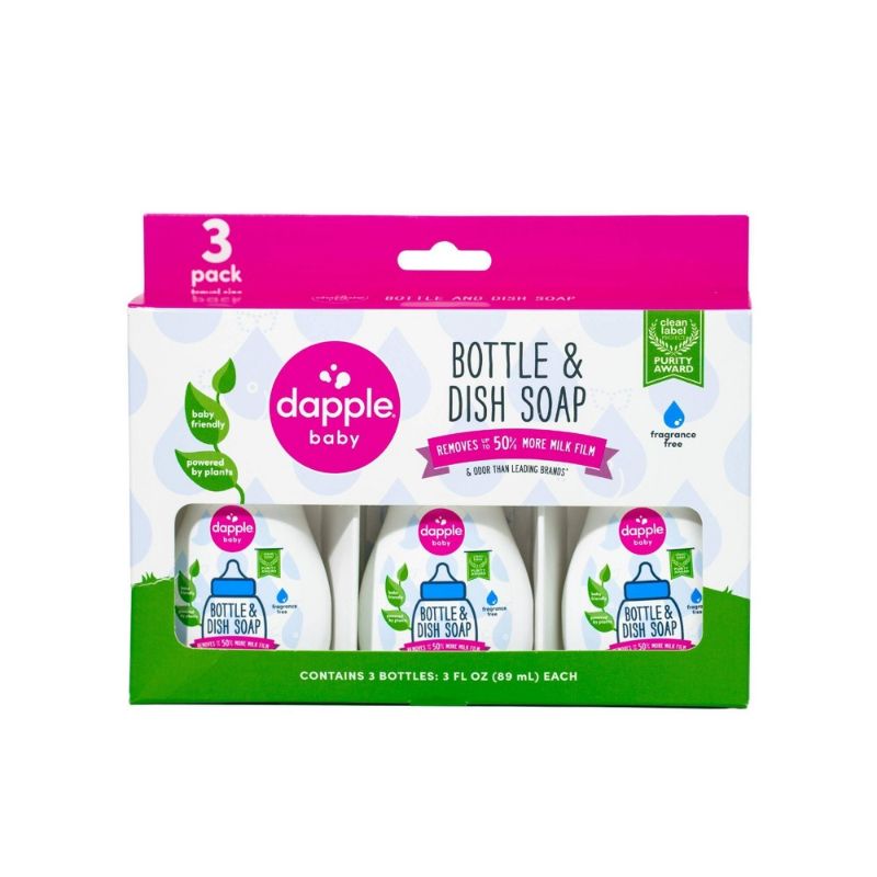 Photo 1 of 2pck Dapple Baby Bottle & Dish Soap Travel - 9 Fl Oz