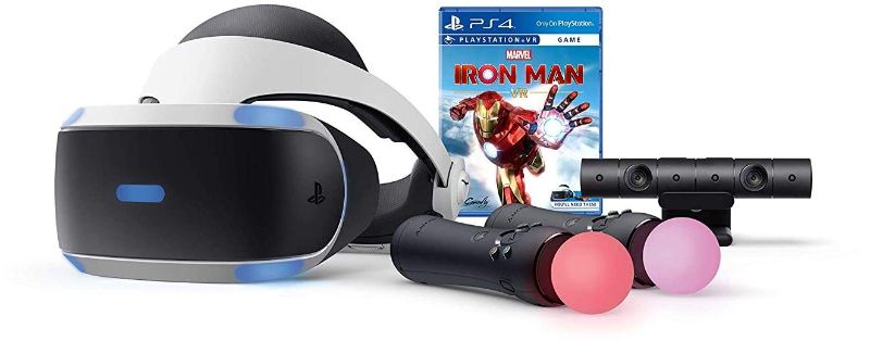 Photo 1 of PlayStation VR Marvel's Iron Man VR Bundle. OPEN BOX. PRIOR USE POSSIBLE. 

