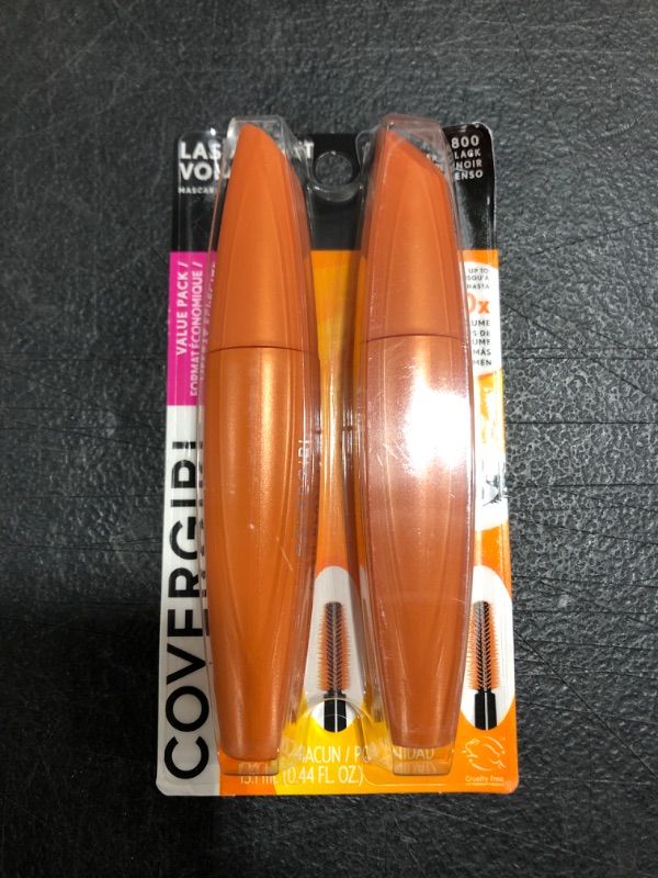 Photo 2 of CoverGirl Lash Blast Mascara Twin Value Pack - 0.44 Fl Oz. PACKAGE VARIATION. 
