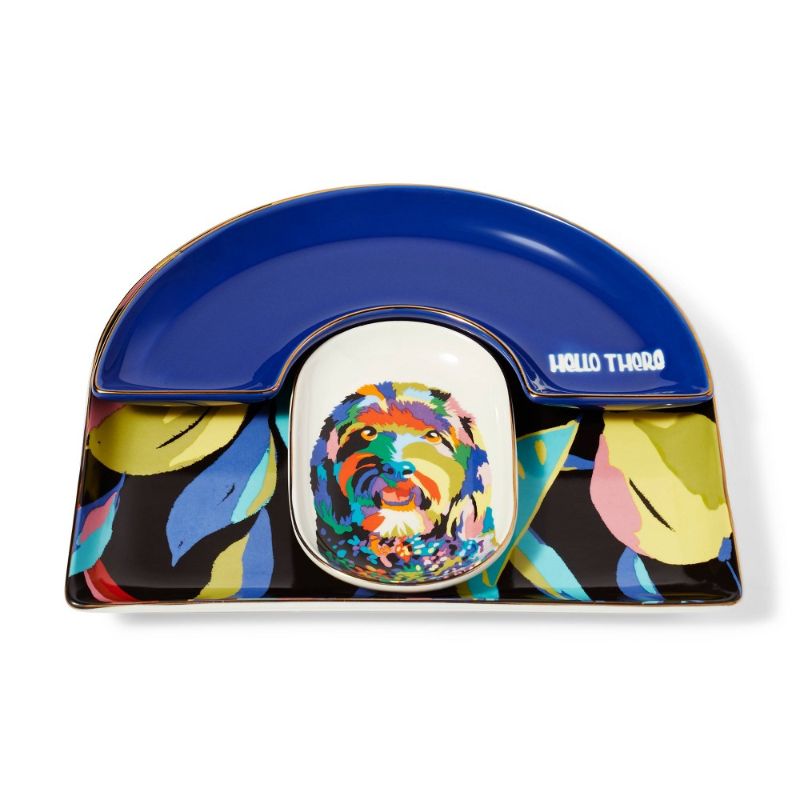Photo 1 of 3pc Set 'Hello There' Nesting Trays - Tabitha Brown for Target. OPEN BOX. MISSING SMALL DISH. 

