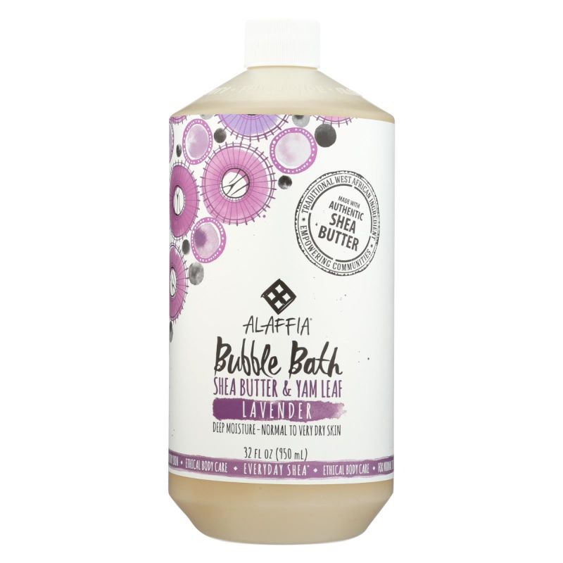 Photo 1 of Alaffia EveryDay Shea Bubble Bath - Lavender - 32 Fl Oz. PACKAGE VARIATION.
