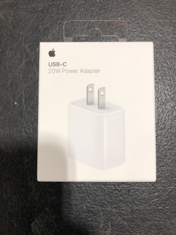 Photo 1 of APPLE 20W USB-C Power Adapter. OPEN BOX.

