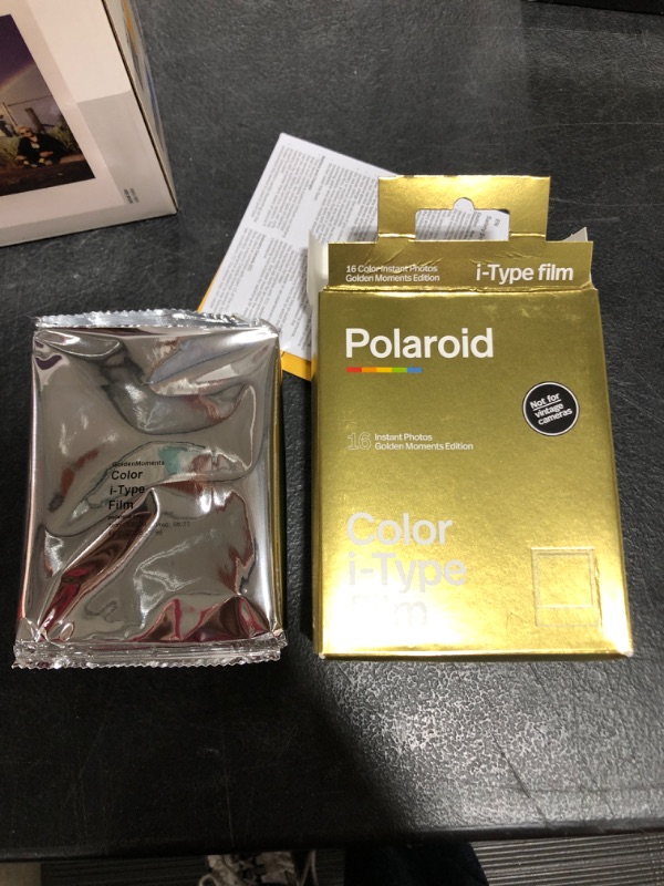 Photo 7 of Polaroid Now Instant Film Camera Bundle ( PRD 006185 ). OPEN BOX. PRIOR USE. MISSIN 1 PACK OF FILM.
