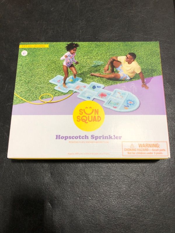 Photo 1 of Backyard Play Hopscotch Sprinkler - Sun Squad
