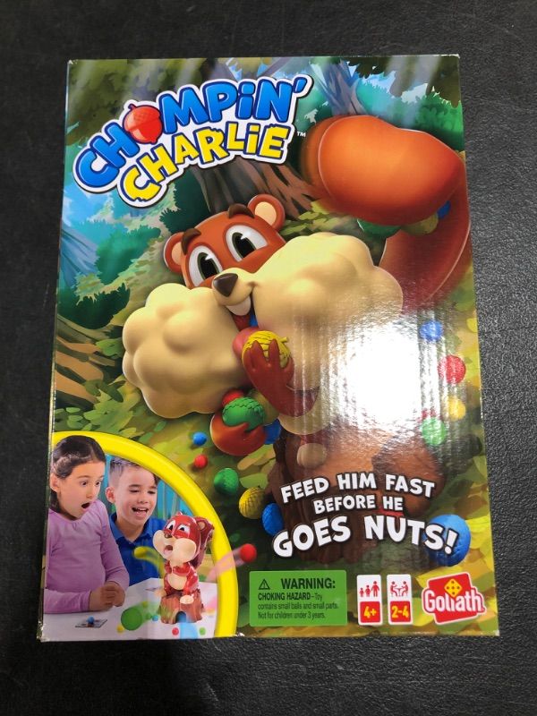 Photo 2 of Goliath Chompin' Charlie. FACTORY SEALED. OPENED FOR PHOTO. 
