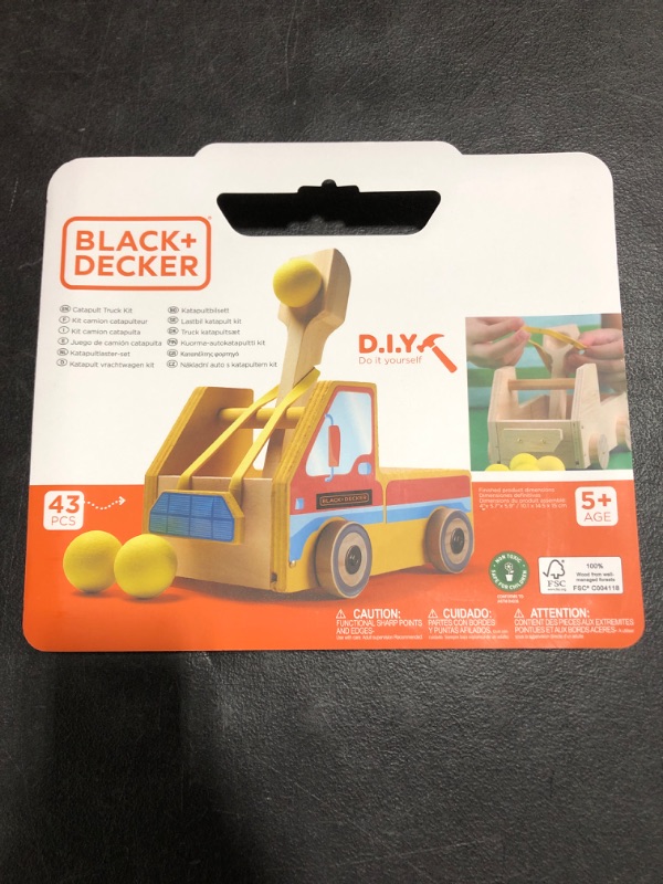 Photo 3 of BLACK+DECKER Catapult Truck Kit. 43 PIECES. 
