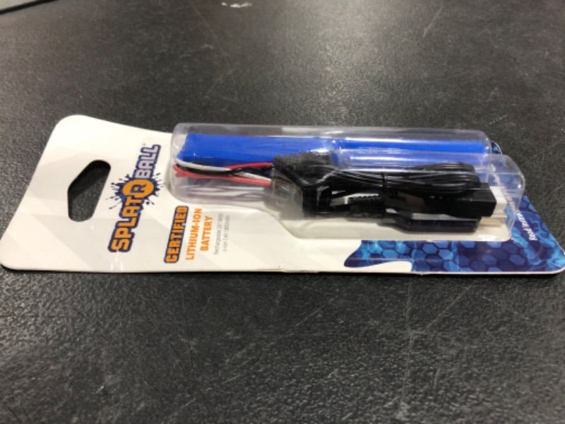 Photo 1 of SPLATRBALL 1800 MAh Water Bead Blaster Replacement Battery
