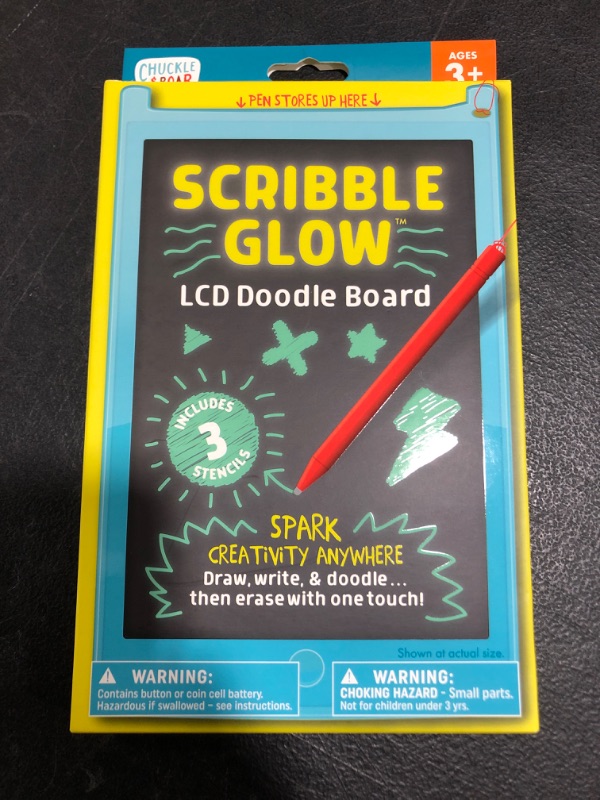 Photo 2 of Chuckle & Roar Scribble Glow LCD Sketch Pad
