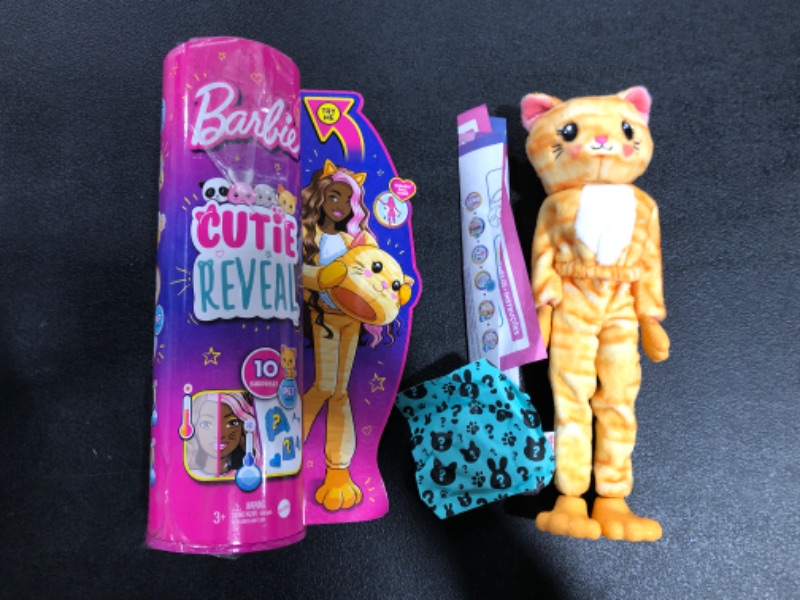 Photo 1 of Barbie Cutie Reveal Doll- Kitten