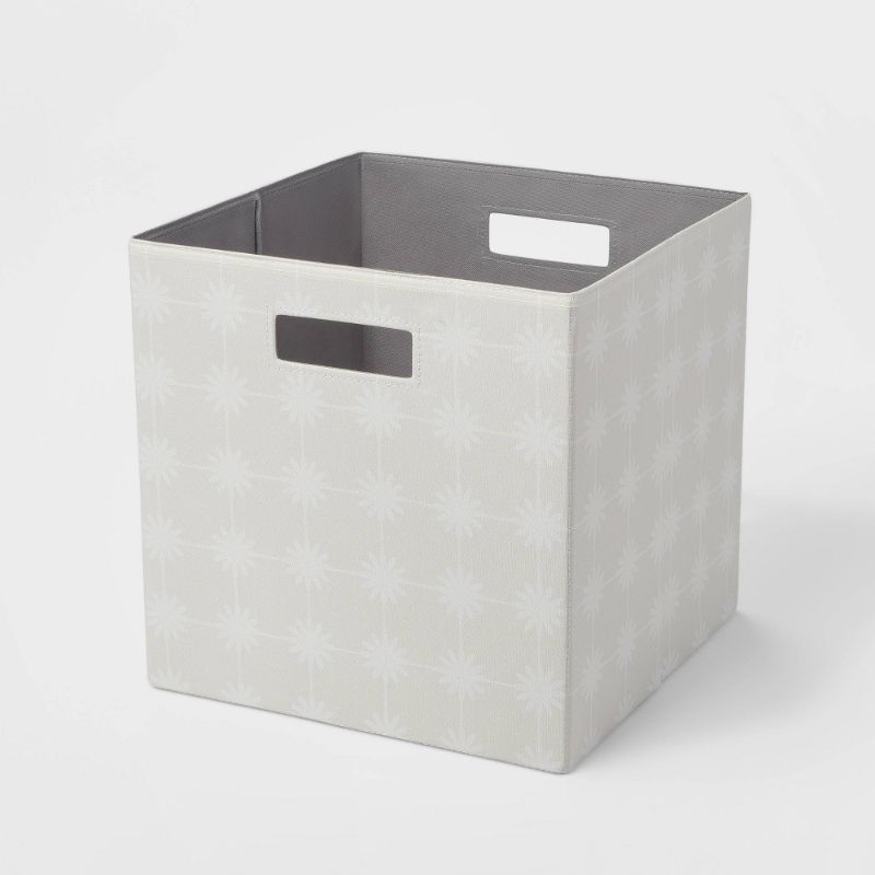 Photo 1 of 13" X 13" Fabric Bin Geo Pattern - Brightroom™
