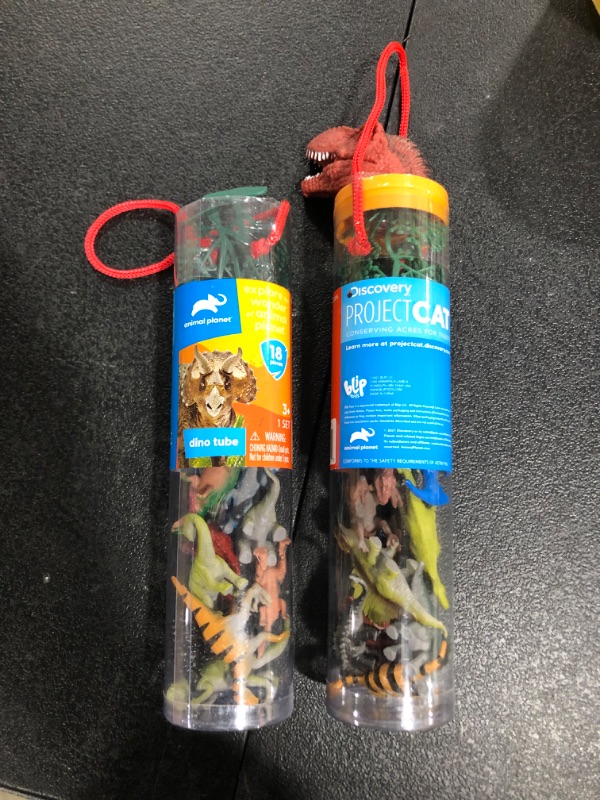 Photo 1 of 2 pack of Animal Planet Dino Tube
