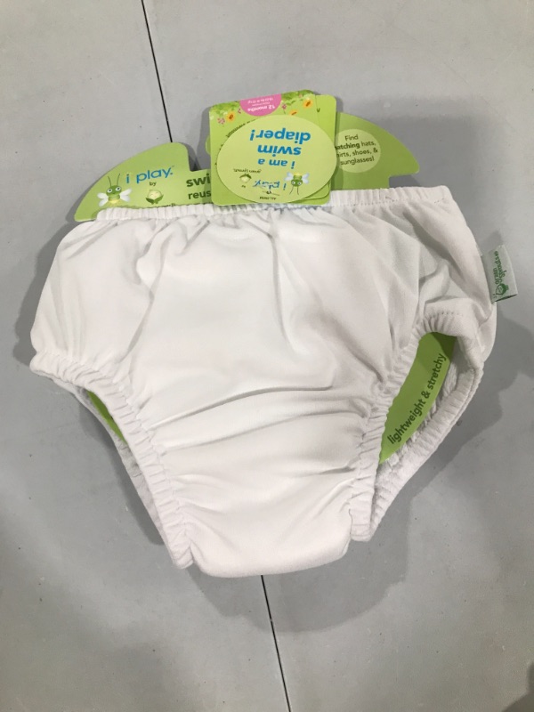 Photo 1 of I Play by Green Sprouts Baby Pull-up Swim Diaper - White 12M