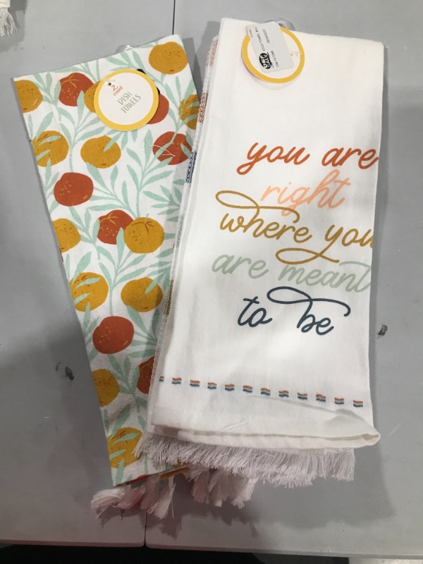 Photo 1 of 2 sets of 2 ct dish towels