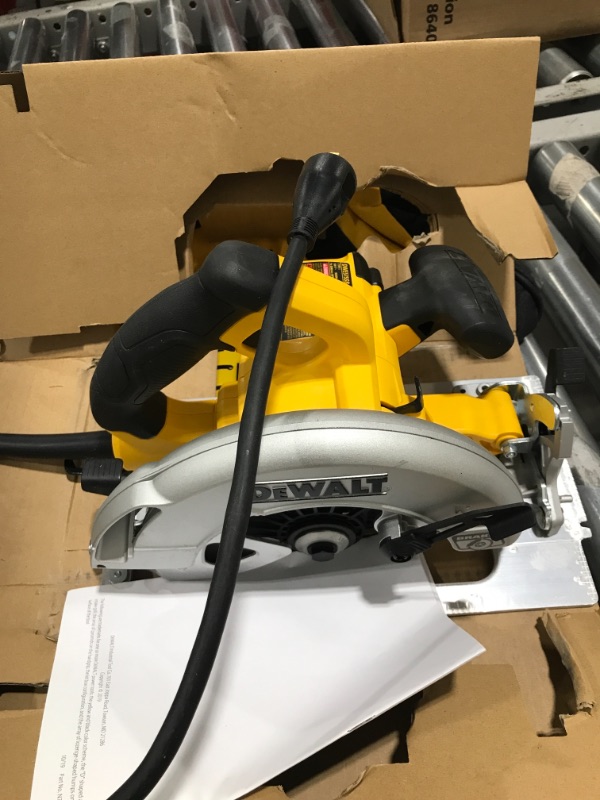 Photo 2 of 15 Amp 7-1/4 in. Lightweight Circular Saw with Electric Brake
