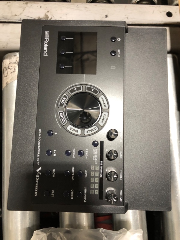 Photo 7 of (INCOMPLETE SET) Roland TD-17KVX Electronic Drum Set