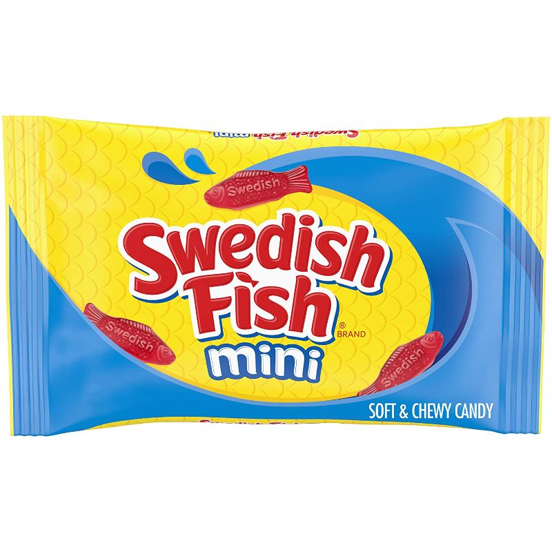 Photo 1 of ( 6 PACK) SWEDISH FISH Mini Soft & Chewy Candy, 10 oz Bag (BEST BY 5/15/22)
