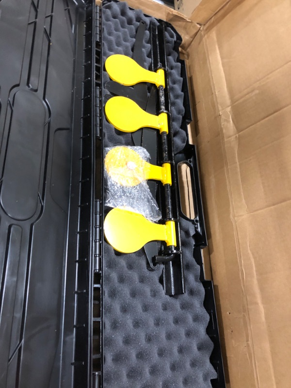 Photo 1 of Birchwood Casey USA World of Targets .22 Rimfire Dueling Tree Stand Yellow