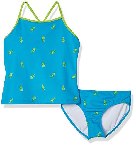 Photo 1 of Amazon Essentials Girls' 2-Piece Tankini Set