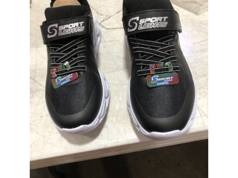 Photo 3 of Boys' S Sport by Skechers Jaycob 2.0 Performance Sneakers - Black Size 3
