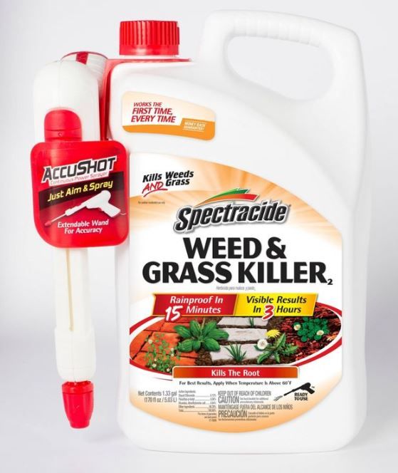 Photo 1 of 1.33gal Weed & Grass Killer AccuShot Sprayer - Spectracide

