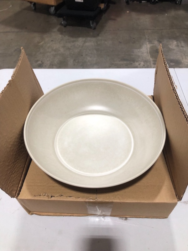 Photo 1 of 127oz Melamine Lancashire Serving Bowl White - Threshold™

