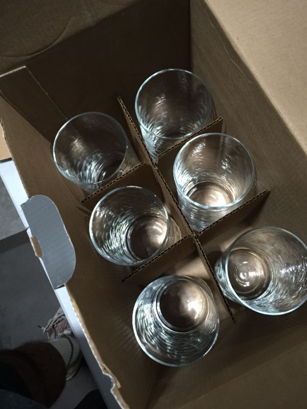 Photo 3 of 12pc Glass Torrington Highball and Double Old Fashion Glasses Set - Threshold™
