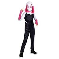 Photo 1 of Kids' Marvel Spider-Man Spider-Gwen Halloween Costume Hooded Jumpsuit with Mask
Size: S (4-6)