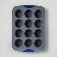 Photo 1 of 12ct Silicone Muffin Pan - Made By Design™