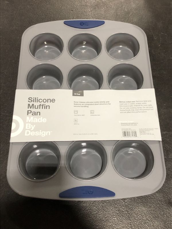 Photo 2 of 12ct Silicone Muffin Pan - Made By Design™