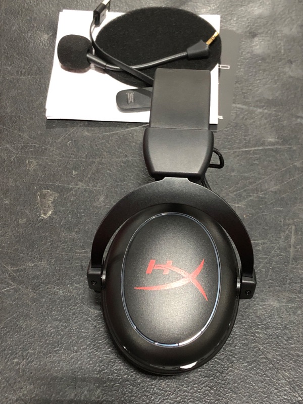 Photo 5 of HyperX - Cloud Core Wireless DTS Headphone: X Gaming Headset for PC - Black