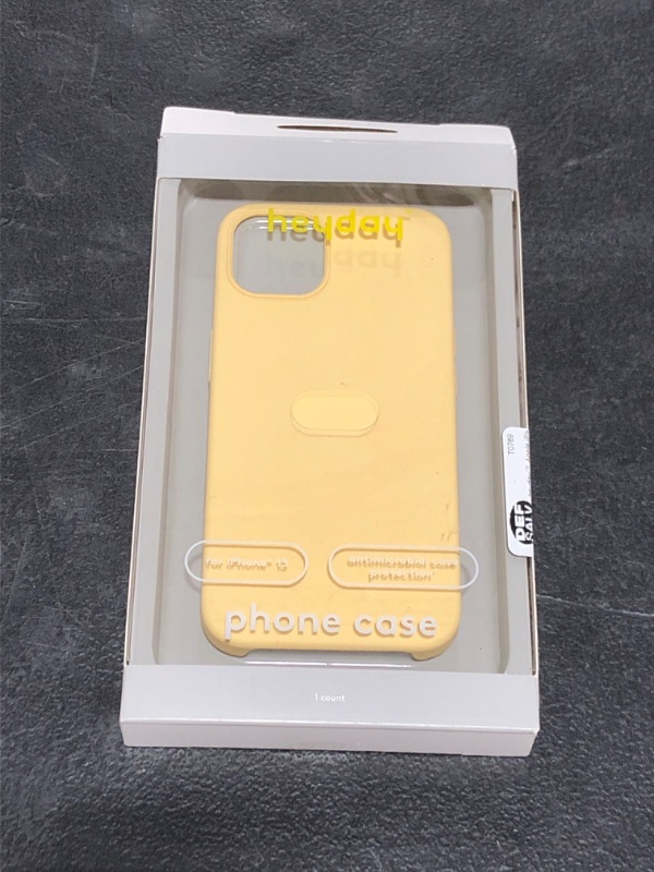 Photo 2 of heyday™ Apple iPhone 13 Silicone Case - Mist Yellow