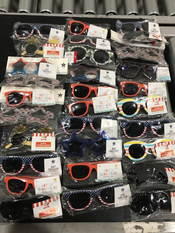 Photo 1 of BUNDLE OF 30 PAIRS! KIDS SUNGLASSES 