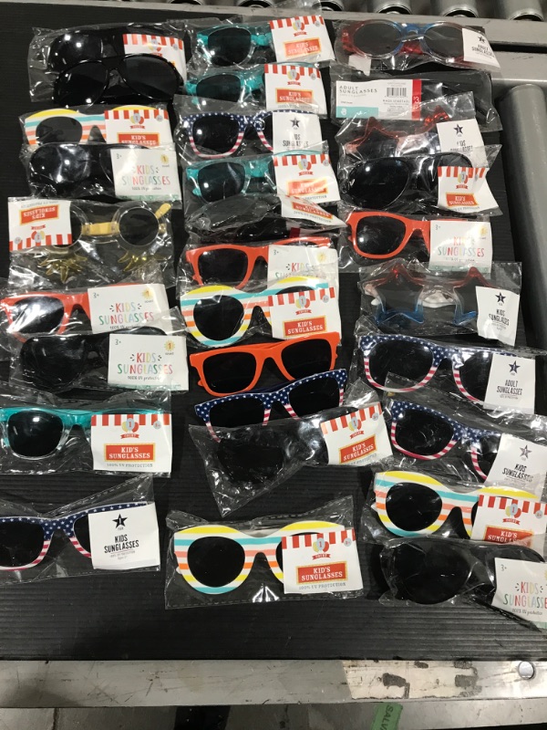 Photo 1 of BUNDLE OF 30 PAIRS! KIDS SUNGLASSES