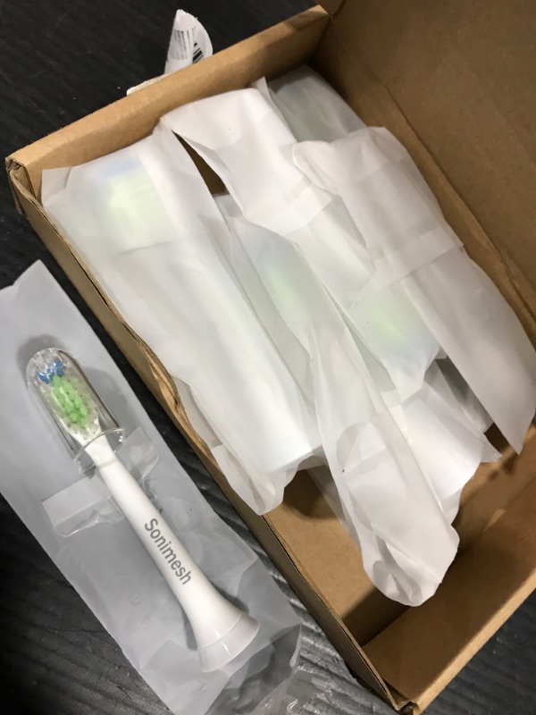 Photo 1 of 10 PACK REPLACEMENT TOOTHBRUSH HEADS SOINIMESH