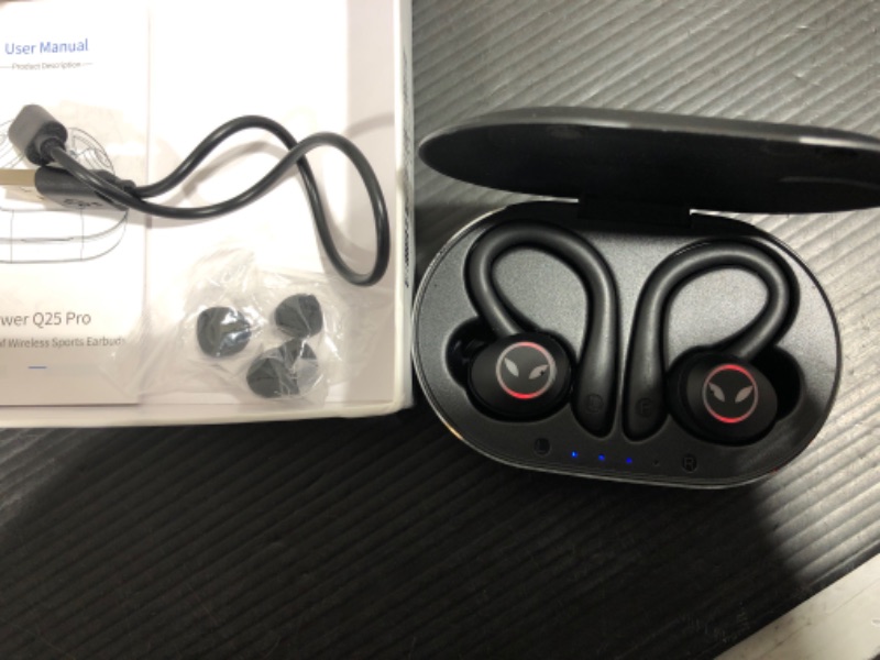 Photo 2 of 2022 Wireless Earbud Sports Bluetooth 5.1 Ear Buds in Ear Headphones with Earhooks