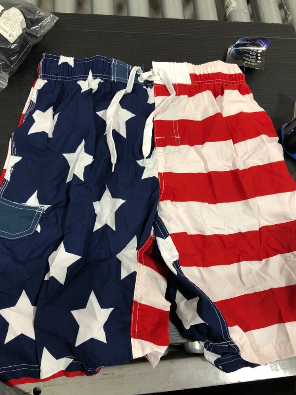 Photo 1 of AMERICAN FLAG SWIMMING SHORTS SIZE L 