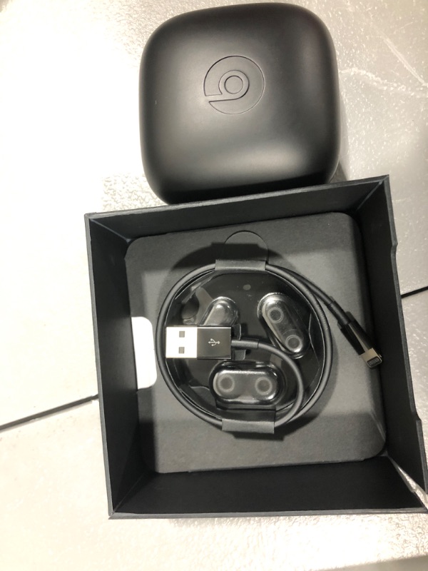 Photo 1 of Powerbeats Pro Wireless Earbuds - Apple H1 Headphone Chip, Class 1 Bluetooth Headphones, 9 Hours of Listening Time, Sweat Resistant, Built-in Microphone - Black