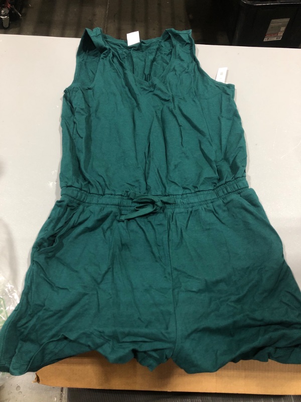 Photo 1 of Amazon Essentials Women's Studio Terry Fleece Romper L