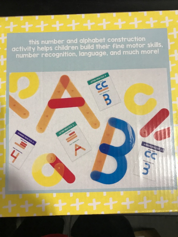 Photo 2 of 14 PACKS OF ALPHABET CONSTRUCTION ACTIVITY