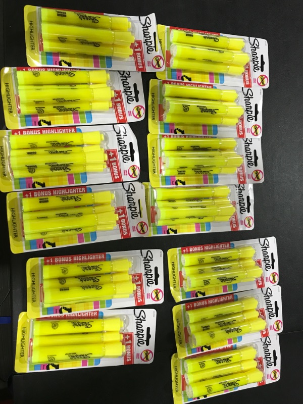 Photo 1 of 13 4-PACKS OF HIGHLIGHTERS