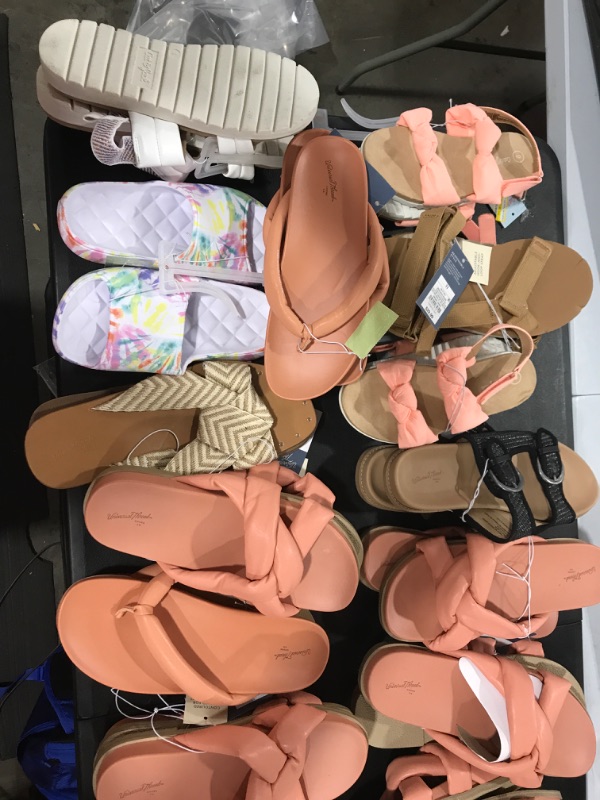 Photo 1 of 20 PAIRS OF WOMENS SHOES    VARIOUS STYLES AND SIZES  