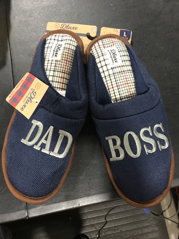 Photo 1 of 11 PAIRS BOSS DAD SLIPPERS  VARIOUS SIZES