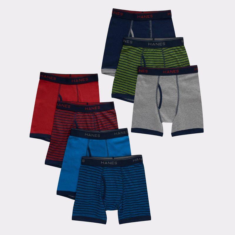 Photo 1 of Hanes Boys' 7pk Boxer Brief  SIZE S