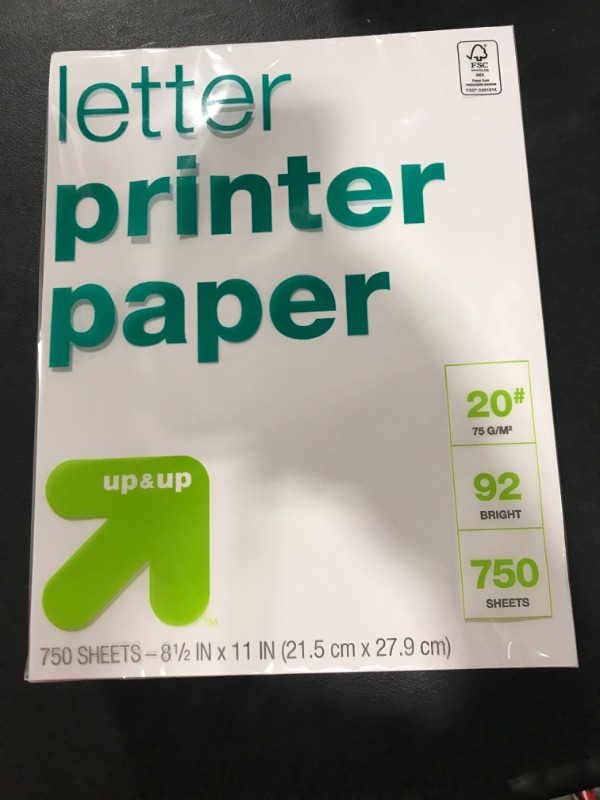 Photo 2 of LETTER PRINTER PAPER