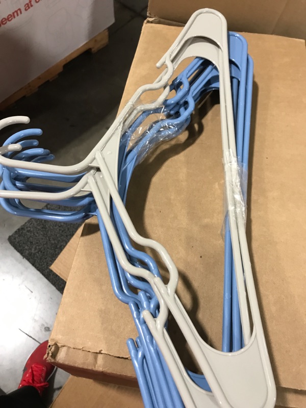 Photo 1 of 10 PLASTIC HANGERS