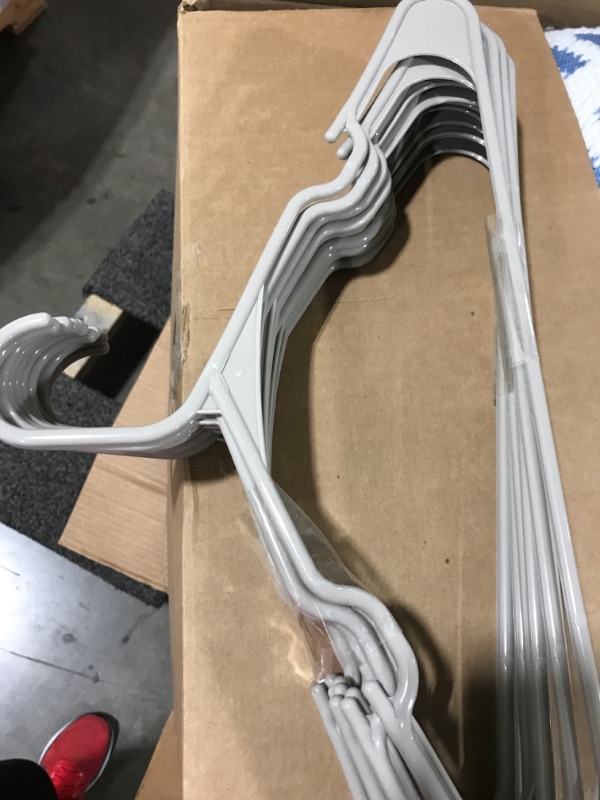 Photo 1 of 10 PLASTIC HANGERS