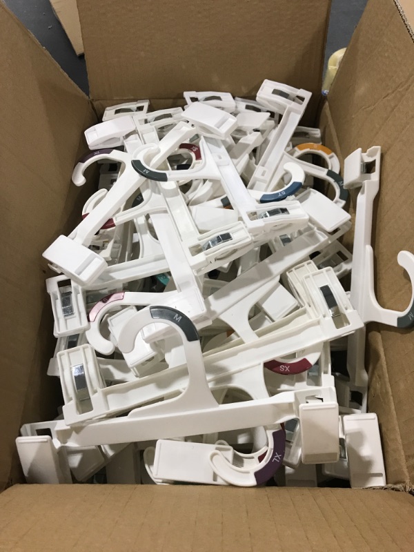 Photo 1 of Box Lot of Hangers!!! [Mostly Pant Clips]