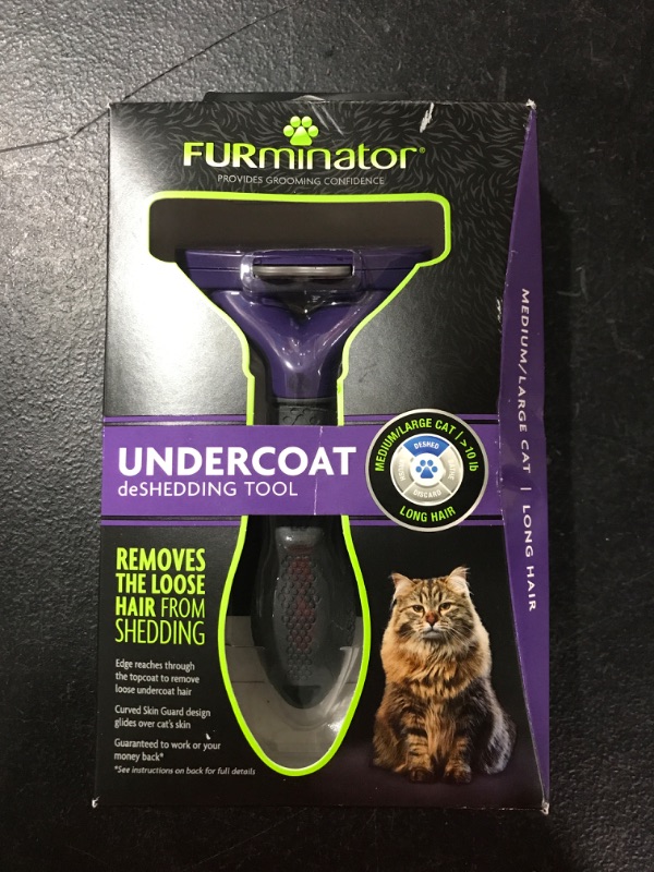 Photo 2 of [Size M/L] Furminator Large Long Hair Deshedding Tool for Cats