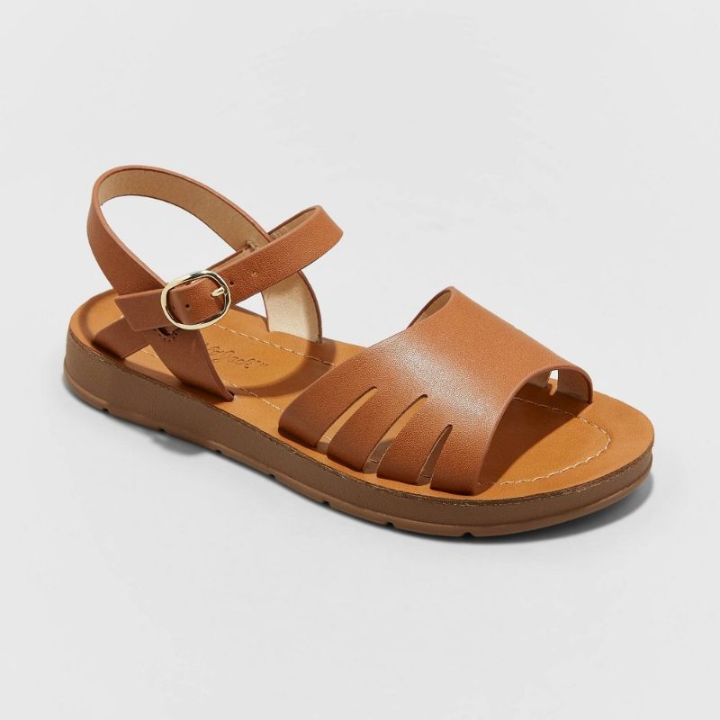 Photo 1 of [Size 5] Girls' Lillian Ankle Strap Sandals - Cat & Jack™